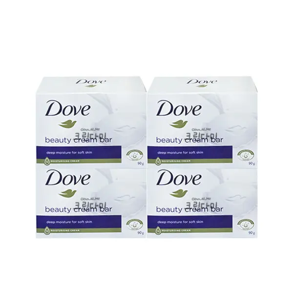 도브 비누 크림 뷰티바 90g x4개 -...