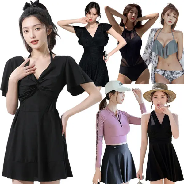 원피스수영복 모노키니 비키니수영복 래쉬가드 여성수영복 체형커버수영복 비치원피스 하이웨스트 수영복