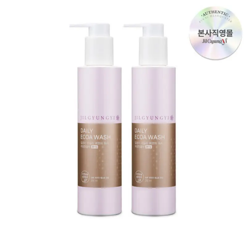 여성청결제 에코아워시 골드 젤 200ml 2개 | 칸디다 항균 저자극 약산성 밸런스케어 청결제