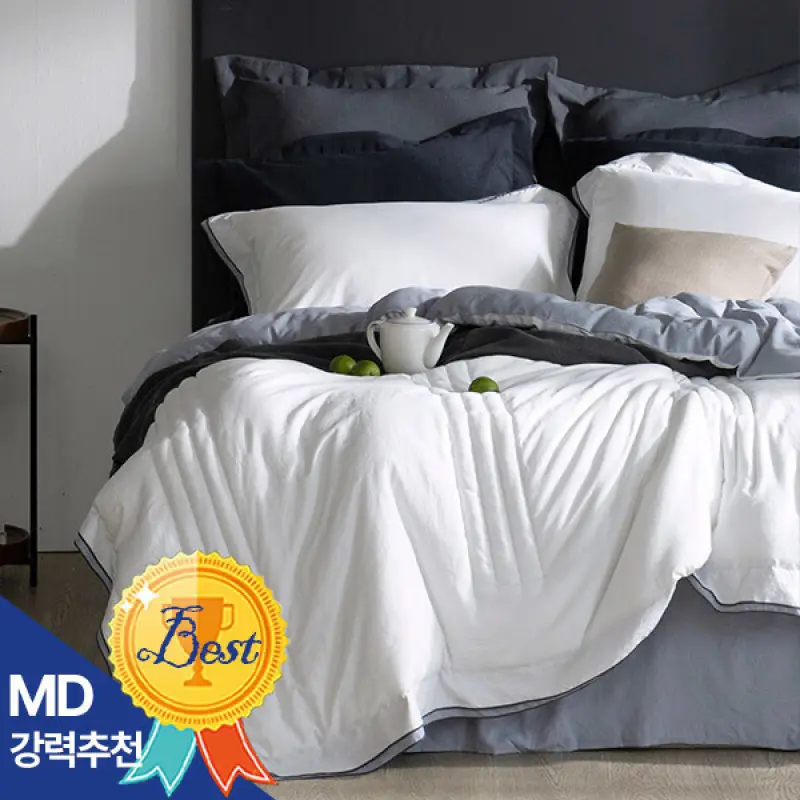 이불+배게+패드 세트)벨리에르 신상 도톰한 워싱 간절기 사계절이불(SS~SK)