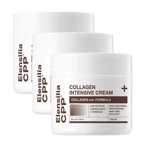 (1+1+1) 엘렌실라 CPP 콜라겐 인텐시브 크림 50g 3개