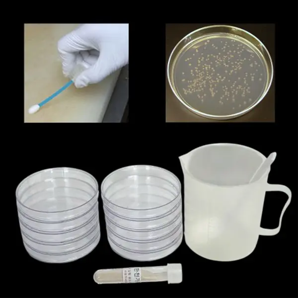 세균배양배지 만들기 일반세균 10인용 학교 아이들 과학수업시간 DIY 만들기재료 교구 키트 세균배양배지 만