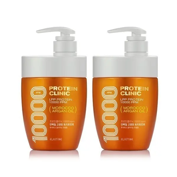 엘라스틴 프로틴클리닉 고영양 샴푸 용기 1000ml 1개 + 리필 900ml 2개