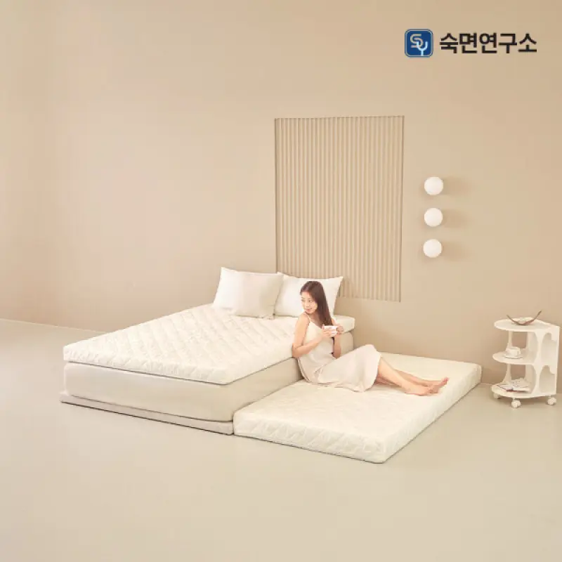 베이직 탄탄한 매트리스 6cm 10cm 15cm 허리에좋은 원룸 바닥 단단한 수면매트 자취 침대 매트릭스 토퍼