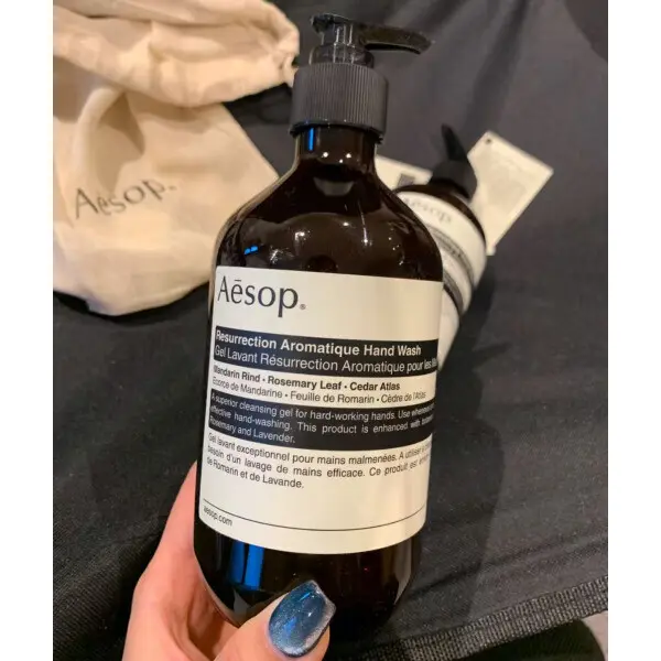 Aesop 이솝 레저렉션 아로마틱 핸드워시 500ml+코튼백 무료배송 코튼백포함 무료배송