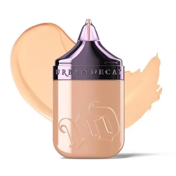 Urban Decay Face Bond 셀프 세팅 방수 파운데이션 미디엄 커버리지 내추럴 매트 마감 3% 나이아신아미드