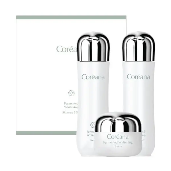 코리아나 발효 화이트닝 3종 세트 (토너150ml+에멀전150ml+크림50ml)