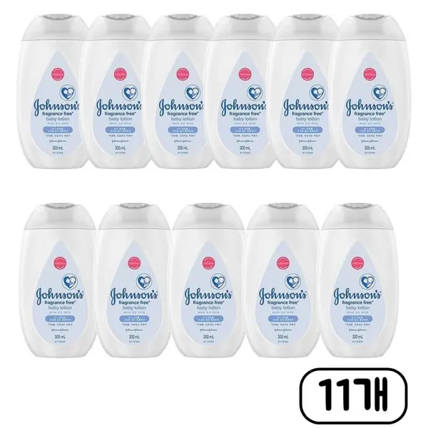 존슨즈 베이비 화이트 로션 300ml 11개