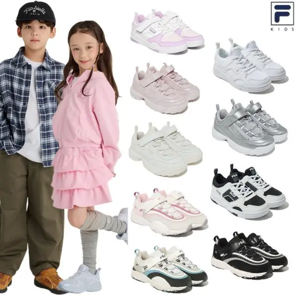 (신세계센텀점)단독 할인/ 휠라키즈 추석맞이 신고벗기 편한 가벼운 인기운동화 15종 특가할인전