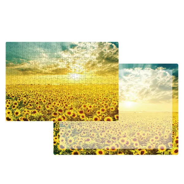 판퍼즐 300피스 직소퍼즐 어르신 퍼즐 해바라기 B08 해바라기들판 밑그림