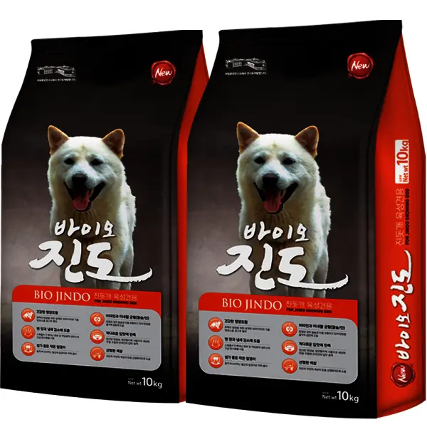[천하제일]바이오진도 20kg(10kgx2개) 강아지 대형견 대용량 사료 (쿠폰가 31,190원/무료)