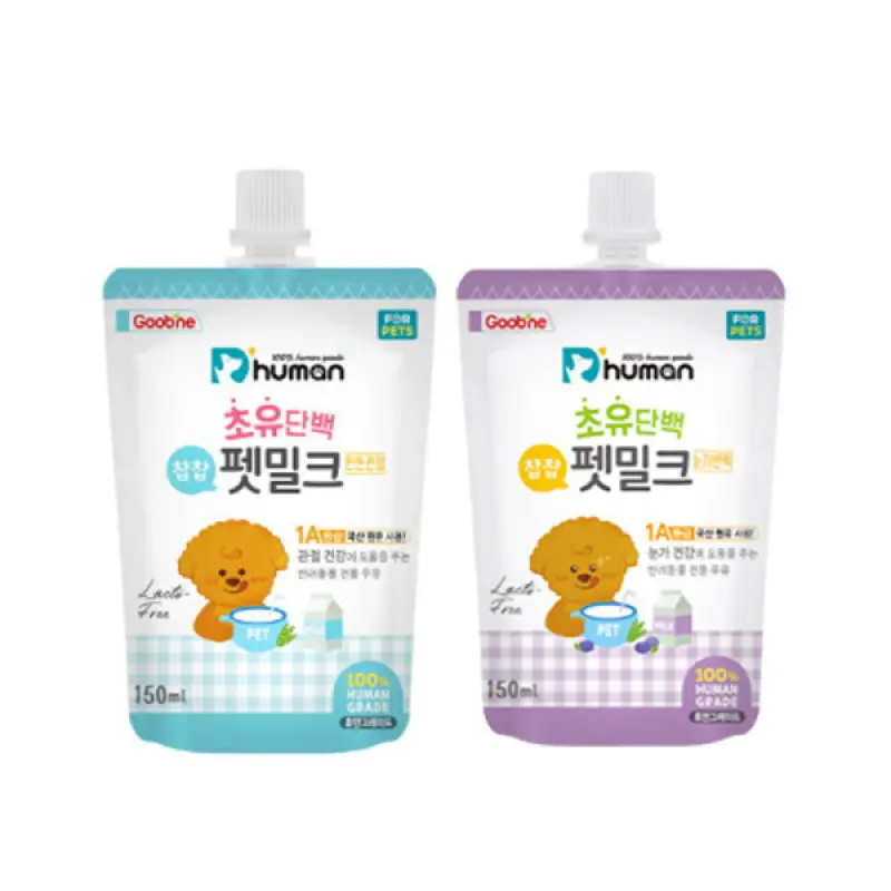 듀먼 초유단백 펫밀크 튼튼관절 5팩+눈가반짝 5팩 / 국산 1A등급 원유 간식 우유 초유