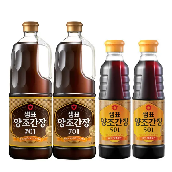 샘표 한식 국간장 860ml 3개