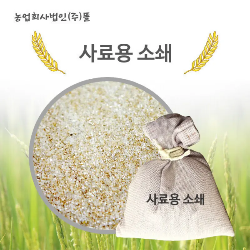 봉황뜰 사료용 싸래기 (닭 오리 전용) 20kg (11시이전주문당일출고)