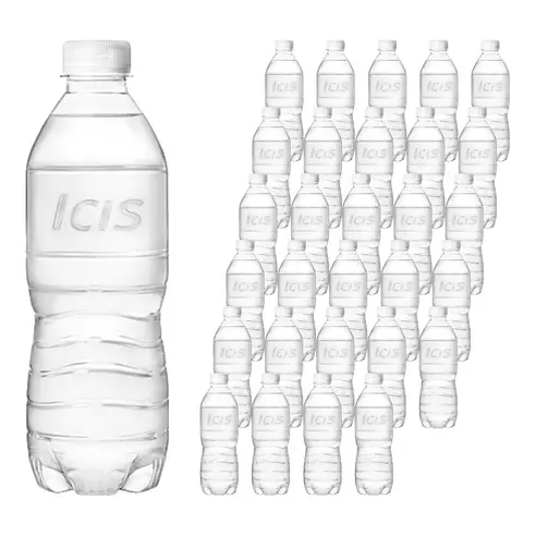 아이시스 화이트캡 무라벨, 500ml, 40개