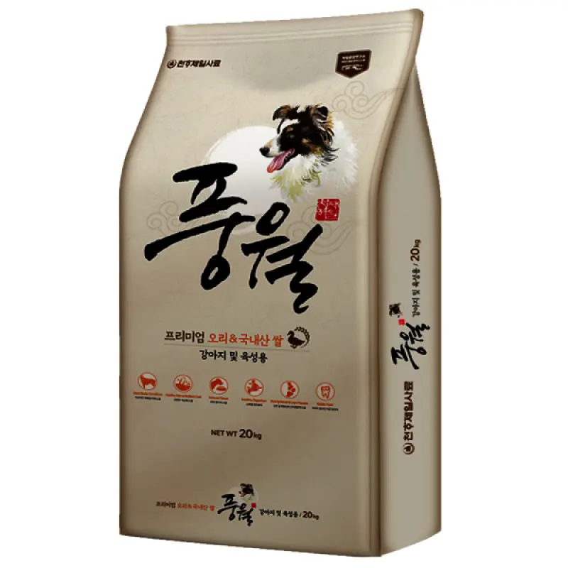 천하제일 프리미엄 개사료 20kg 풍월