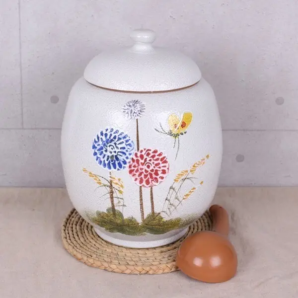 10-20kg 수제 인기 쌀항아리 쌀독 잡곡통 쌀통 쌀단지 (쿠폰가 64,300원/무료)