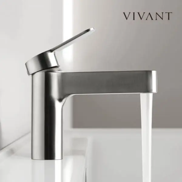 트랜드 비반트 VIVANT TB340 (MS) 매트실버 원홀 세면대 수전 TRAND