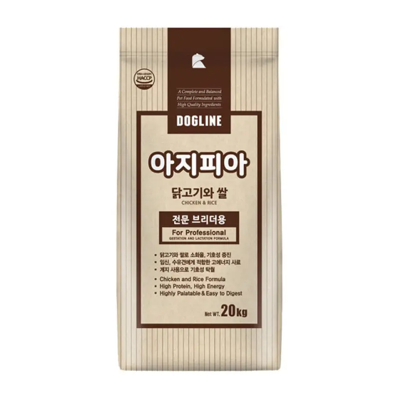 아지피아 20kg 애견 강아지사료 진돗개 대형견 개사료