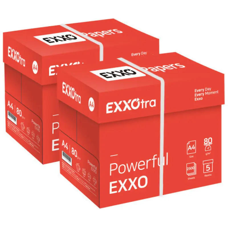 엑소트라(EXXOtra) A4 복사용지(A4용지) 80g 2BOX(5000매)