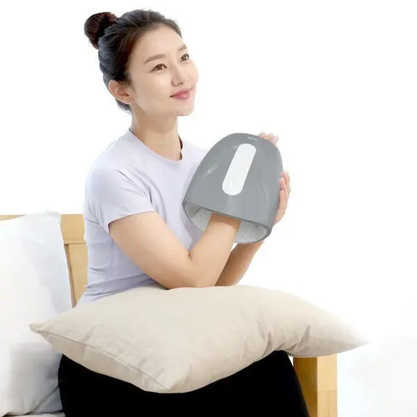 김수자 손마사지기 핸드케어 핸드형 손안마기 KCM-9021 무선 손목 손가락 마사지기 발란스 플러스