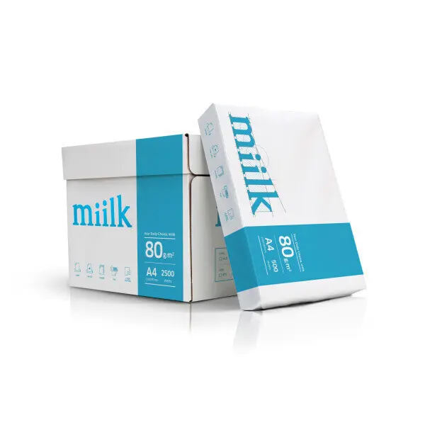 밀크 milk 한국제지 A4용지 80g 복사용지 2500매 1BOX