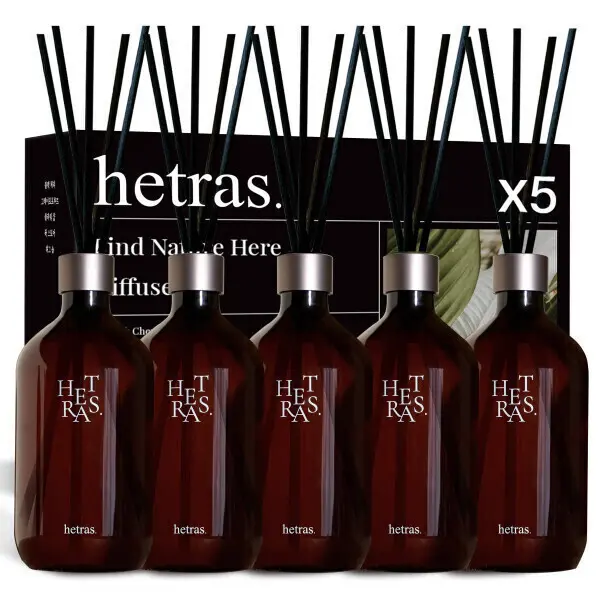 hetras. 대용량 디퓨저 500ml 3개입 실내 방향제