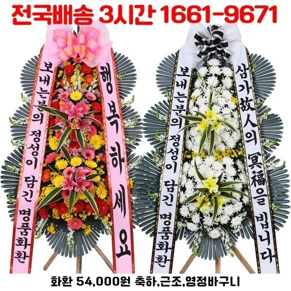 화환 근조 축하 개업 취임 결혼 꽃배달 ...