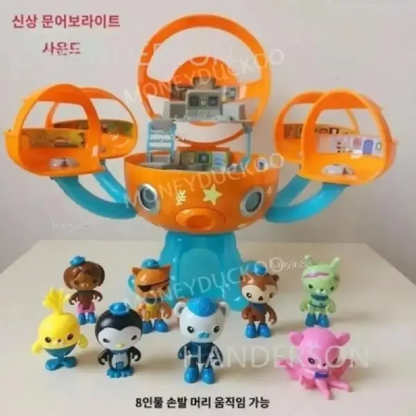 옥토넛 대형탐험선 장난감 선물 옥토포드 옥토레이 바다탐험대 변신 본부 세트 (쿠폰가 34,680원/무료)