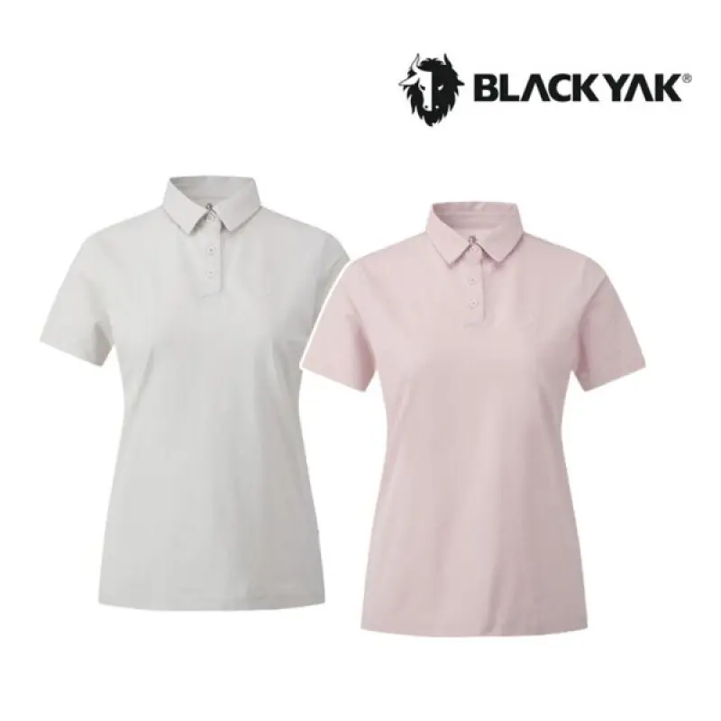 블랙야크 (정상가:79000원) 25SS 여성용 카라 반팔티셔츠 L프레쉬카라반팔티 3B