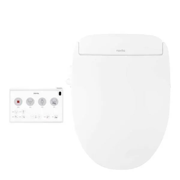 노비타 실속형 리모컨 방수비데 BD-SH660 자석식 탈부착 리모컨 고객직접설치 정수필터1개증정