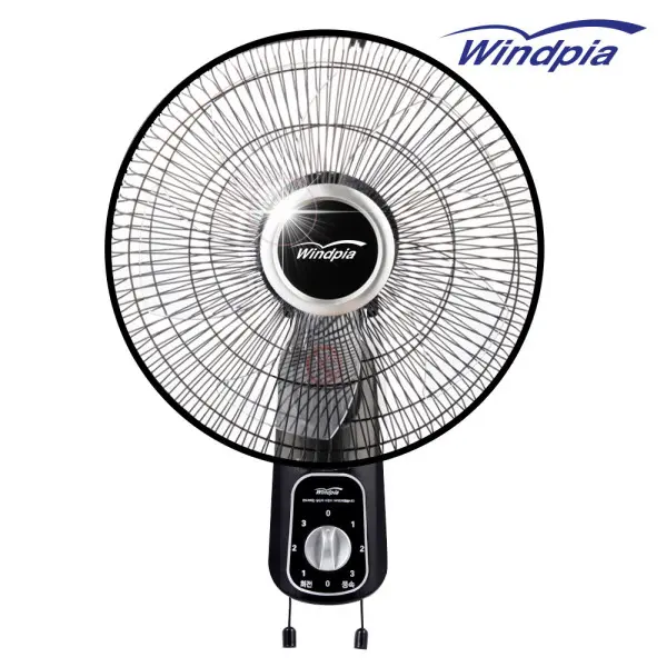 33cm 블랙S 가정용 업소용 벽걸이 선풍기 WF-1616R