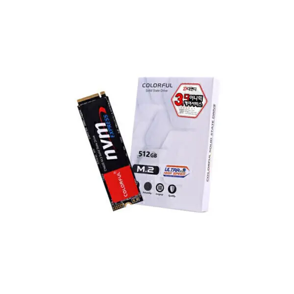 (본사직영)COLORFUL CN600 M.2 NVMe 디앤디컴 512GB NVMe512GB SSD512GB