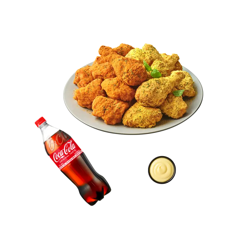 (BHC)(new) 커링클/뿌링클 반반치킨+콜라1.25L