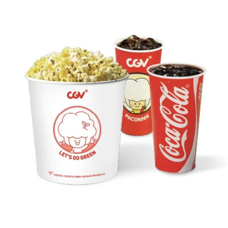 (CGV) 콤보 (팝콘L 1개 + 탄산M 2개)