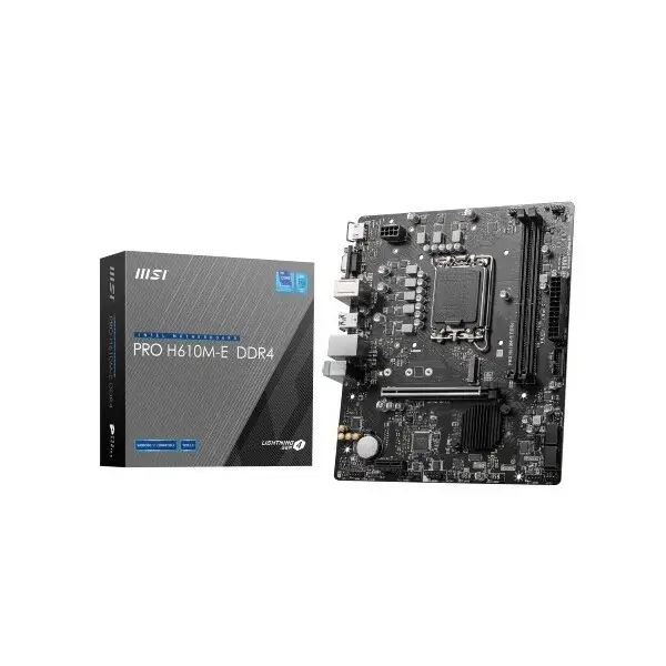 MSI PRO H610M-E DDR4 -...