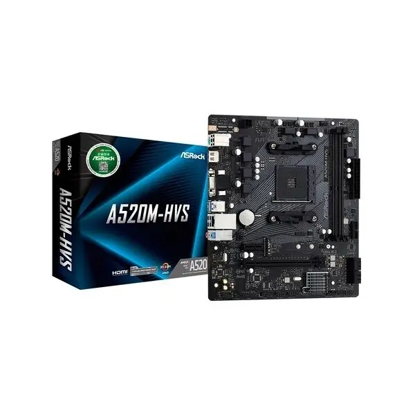 ASRock A520M-HVS 대원씨티에스 (AMD 소켓AM4 DDR4 메인보드)