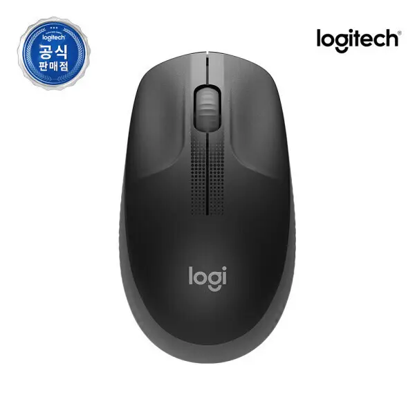 로지텍코리아 공식 M190 풀사이즈 무선 마우스 공식판매점 제품 | 1년 A/S보장