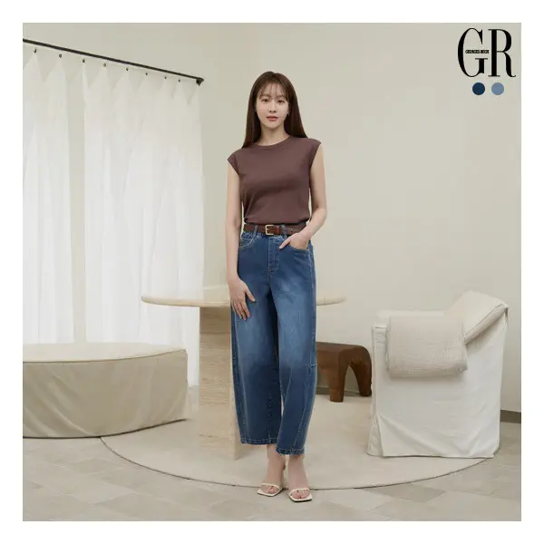 조르쥬 레쉬 26SS 커브드 배럴 데님 2종 (G6CDW)