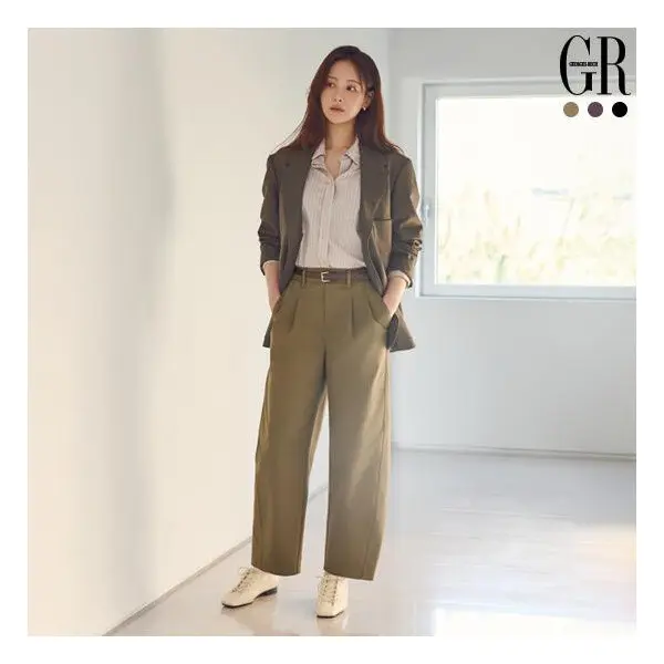 조르쥬 레쉬 (26FW) 투턱 배럴 팬츠 3종(G6PBW)