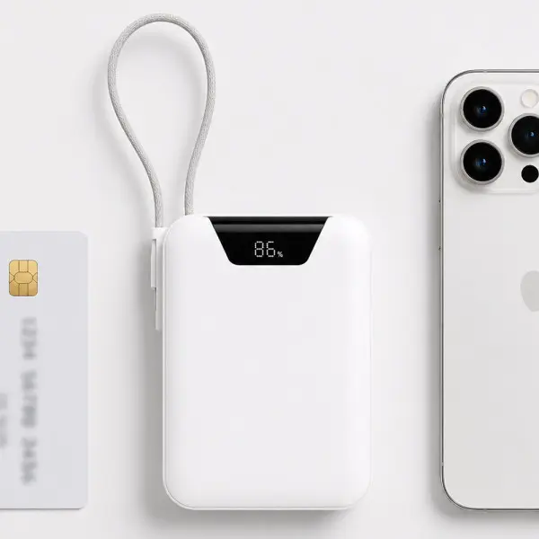 엠피맨 매그넘 포켓 20 케이블 일체형 고속 충전 대용량 보조배터리 35W 20000mAh