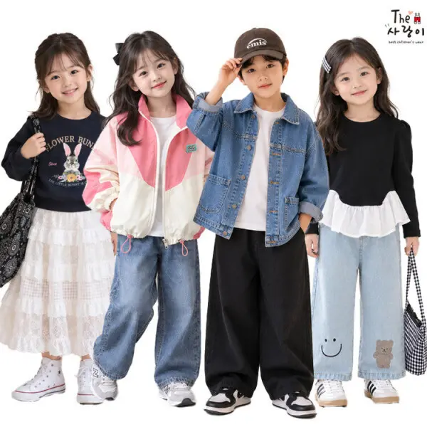 더사랑이 가을신상UP 남아+여아 득템찬스 1+1 상하복 청바지 티셔츠 팬츠 자켓 가성비 1+1 당일발송
