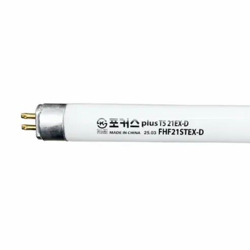 T5 램프 21W 약 850mm 주광색 FHF21ST EX-D 간접조명 슬림 형광등, 주광색, 1개