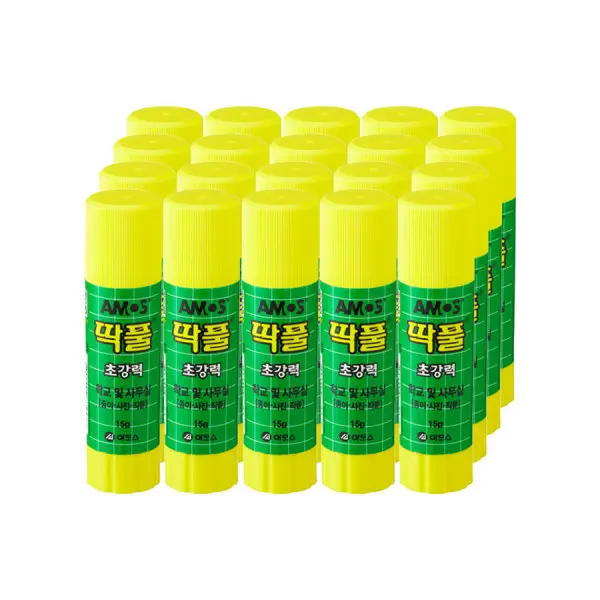 아모스 딱풀 15g 1박스 (20입) -...