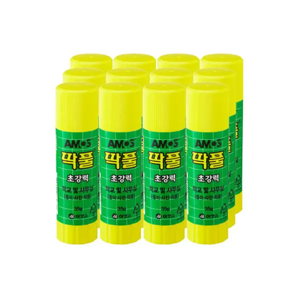 아모스 딱풀 35g 1박스 (12입) -...