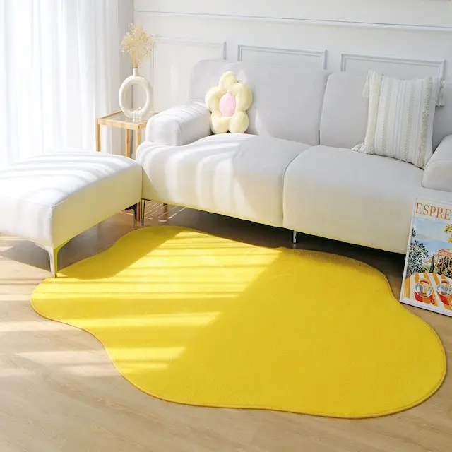 15%즉시할인 파스텔 아뜰리에 비정형 단모 워셔블 러그 카페트 14colors 10size