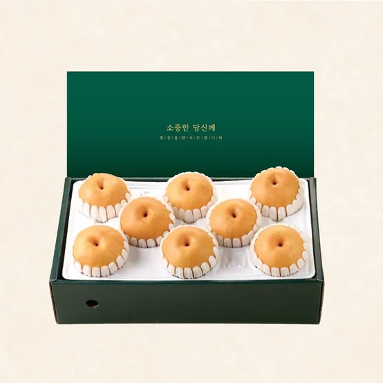 [농할 국내산] 추석선물 나주 이서 아삭한 신고배 햇 배 4kg/7.5kg 보자기동봉(연휴 전 수령가능)