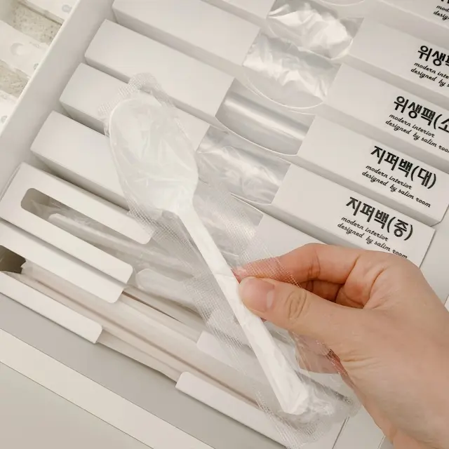 [명절 특가] 고급나무젓가락정리케이스 빨대정리함