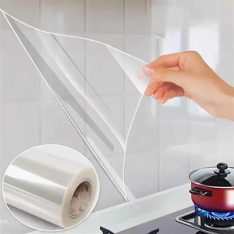 방수, 얼룩 방지, 탈부착 가능, 접착제 없이 정전기 방지 투명 벽 스티커, 거실 및 침실에 적합합니다. - AliExpress 15