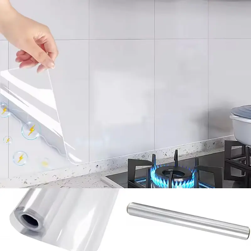 방수, 얼룩 방지, 탈부착 가능, 접착제 없이 정전기 방지 투명 벽 스티커, 거실 및 침실에 적합합니다. - AliExpress 15